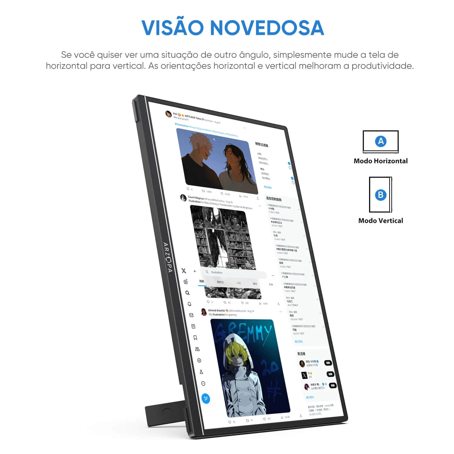 Monitor ARZOPA - Dellizn